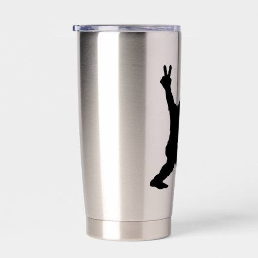 Funny Bigfoot-I Believe in Myself Thermobecher (Rechts)