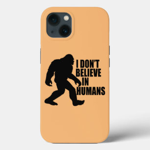 Funny Bigfoot-I Glaube nicht an den Menschen Case-Mate iPhone Hülle