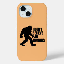 Funny Bigfoot-I Glaube nicht an den Menschen Case-Mate iPhone Hülle