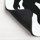 Funny Bigfoot-I Glaube nicht an den Menschen Mousepad (Ecke)