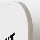 Funny Bigfoot-I Glaube nicht an den Menschen Pickleball Schläger (Linke Seite)