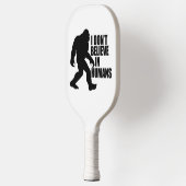Funny Bigfoot-I Glaube nicht an den Menschen Pickleball Schläger (Links)