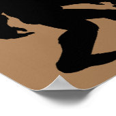 Funny Bigfoot-I Glaube nicht an den Menschen Poster (Ecke)