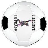 Funny Bigfoot Ich glaube an den Frieden Fußball (Gedreht)