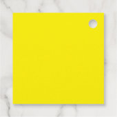 Funny Bigfoot Ich glaube an den Frieden Geschenkanhänger (Rückseite)