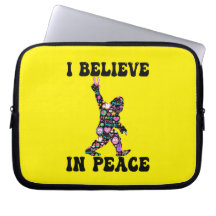 Funny Bigfoot Ich glaube an den Frieden