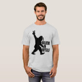 Funny Bigfoot-Ich glaube an mich selbst T-Shirt (Vorne ganz)
