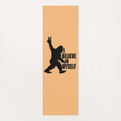 Funny Bigfoot-Ich glaube an mich selbst Yogamatte (Vorderseite)