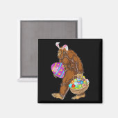 Funny Bigfoot Jagd Ostereier Magnet (Vorderseite/Rückseite)