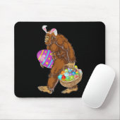 Funny Bigfoot Jagd Ostereier Mousepad (Mit Mouse)