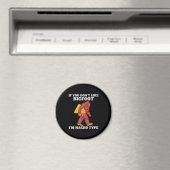 Funny Bigfoot Nacho Type Magnet (In Situ (Geschirrspüler))