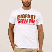 funny Bigfoot paranormal T-Shirt (Vorderseite)