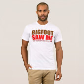 funny Bigfoot paranormal T-Shirt (Vorne ganz)