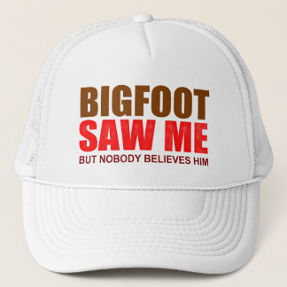funny Bigfoot paranormal Truckerkappe