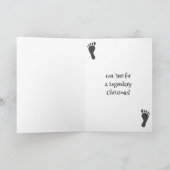 Funny Bigfoot Personalisiert Weihnachten (Innenseite)