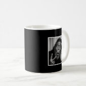 Funny Bigfoot Photobooth With Santa Christmas Xmas Kaffeetasse (VorderseiteRechts)