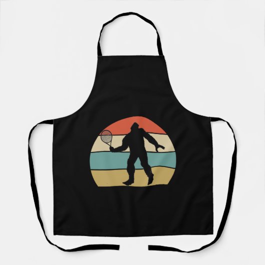 Funny Bigfoot Pickleball 13 Schürze (Vorderseite)