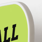 Funny Bigfoot Pickleball Legend Schläger (Linke Seite)