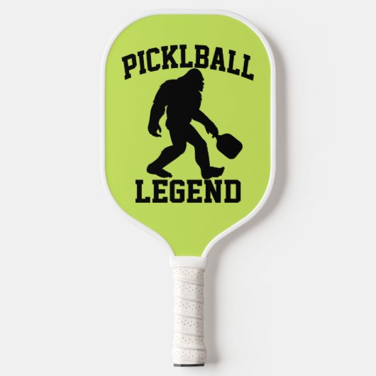 Funny Bigfoot Pickleball Legend Schläger (Vorderseite)