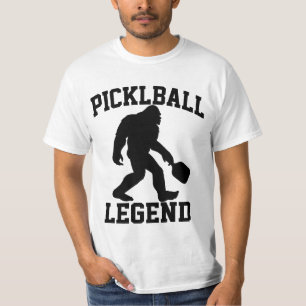 Funny Bigfoot Pickleball Legend T-Shirt