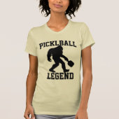 Funny Bigfoot Pickleball Legend T-Shirt (Vorderseite)
