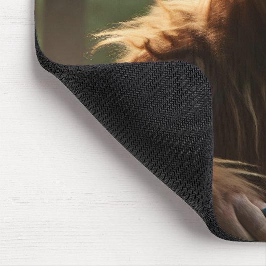 Funny Bigfoot Pickleball Mousepad (Ecke)