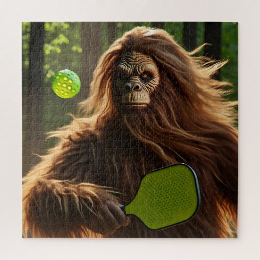Funny Bigfoot Pickleball Puzzle (Vertikal)