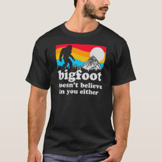 Funny Bigfoot Retro Yosemite Nationalpark Gag Gif T-Shirt