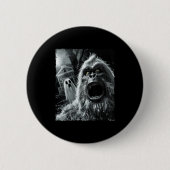 Funny Bigfoot Sasquatch Halloween  Button (Vorderseite)