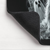 Funny Bigfoot Sasquatch Halloween  Mousepad (Ecke)