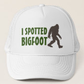Funny Bigfoot Sasquatch Hat Truckerkappe (Vorderseite)