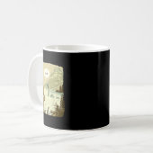 Funny Bigfoot Sasquatch Loch Ness Monster Kaffeetasse (Vorderseite Links)