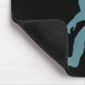 Funny Bigfoot Sasquatch Peace Sign Big Foot Squatc Mousepad (Ecke)