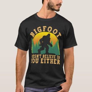 Funny Bigfoot Sasquatch Yeti Kryptozoologie T-Shirt