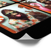 Funny Bigfoot Sommerurlaub Fotobooth Funny Sas Poster (Ecke)