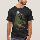 Funny Bigfoot T - Shirt (Vorderseite)