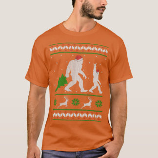 Funny Bigfoot Ugly Weihnachten Weihnachten Weihnac T-Shirt