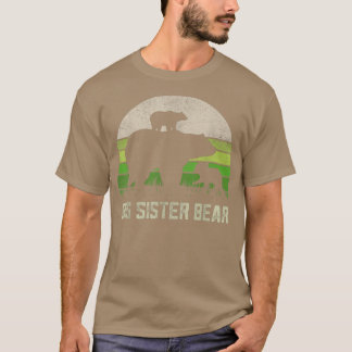 Funny Biggest Sister Shirts, 2 Cub Kids Sis Big Si T-Shirt