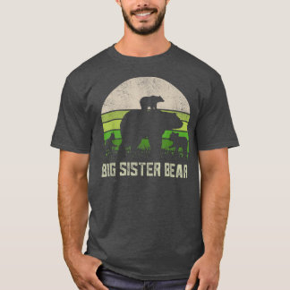 Funny Biggest Sister Shirts, 3 Cub Kids Sis Big Si T-Shirt