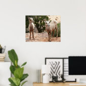 Funny Bighorn Sheep im Zion Nationalpark Poster (Heimbüro)
