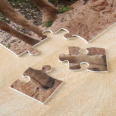 Funny Bighorn Sheep im Zion Nationalpark Puzzle (Seite)