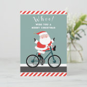 Funny Bike Weihnachten (Stehend Vorderseite)