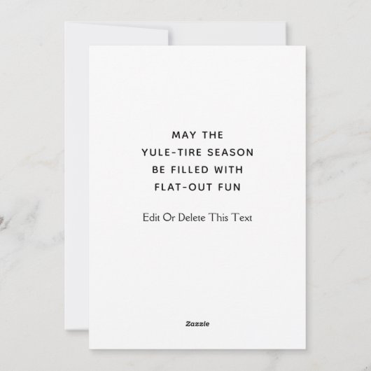 Funny Bike Weihnachten (Rückseite)