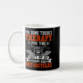 Funny Biker Art For Men Motorcycle Motorbike Rider Kaffeetasse (Links)