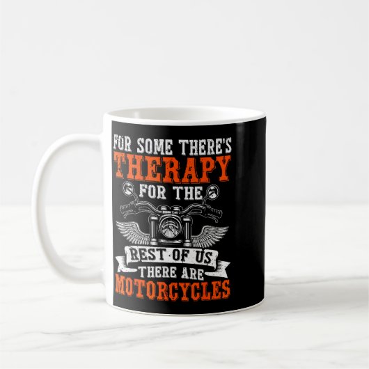Funny Biker Art For Men Motorcycle Motorbike Rider Kaffeetasse (Links)