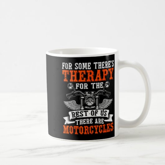 Funny Biker Art For Men Motorcycle Motorbike Rider Kaffeetasse (Rechts)
