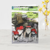 Funny Biker Cats Birthday Karte (Gelbe Blume)