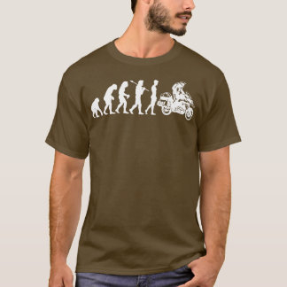 Funny Biker Evolution des Motorrad-Abenteuers M T-Shirt