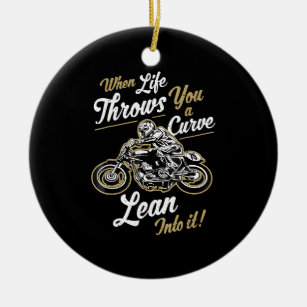 Funny Biker Quotes Sarcastic Motorrad Rider Gesche Keramik Ornament