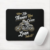 Funny Biker Quotes Sarcastic Motorrad Rider Gesche Mousepad (Mit Mouse)